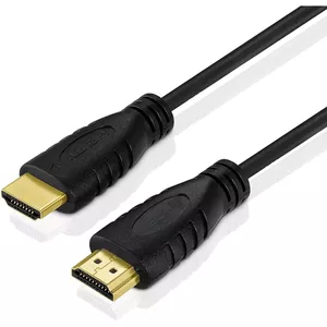 Techly ICOC HDMI2-4-010 HDMI kabelis 1 m HDMI Type A (Standard) Melns