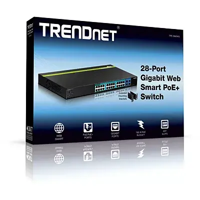 Pārvaldāms slēdzis Trendnet TPE-2840WS Photo 4