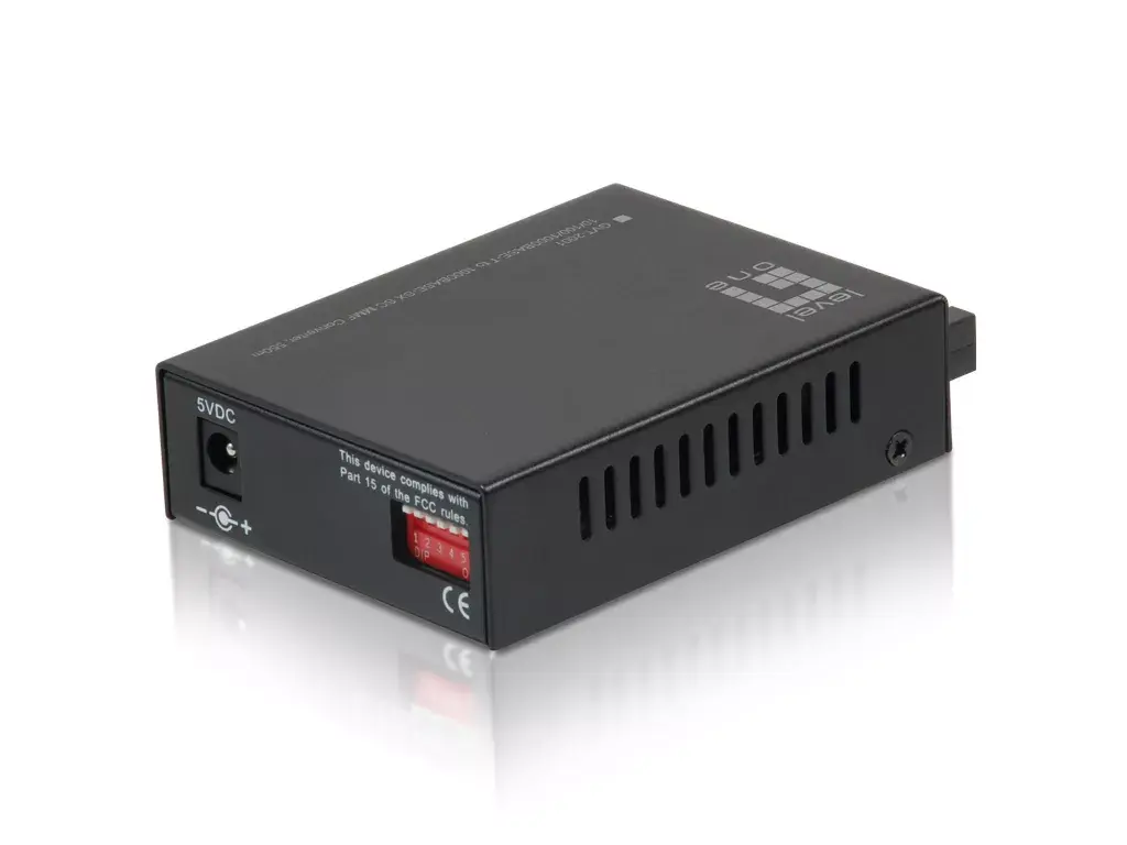 Медиа-конвертер LevelOne RJ45 to SC Gigabit Photo 2
