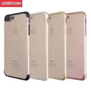 Aizsargvāciņš TPU Joyroom priekš iPhone 7/8 — caurspīdīgs sudraba, plāns, trieciena absorbcija