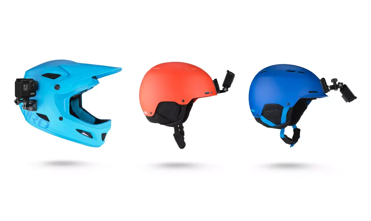 Kameru stiprinājums GoPro Helmet Front + Side Mount Photo 8