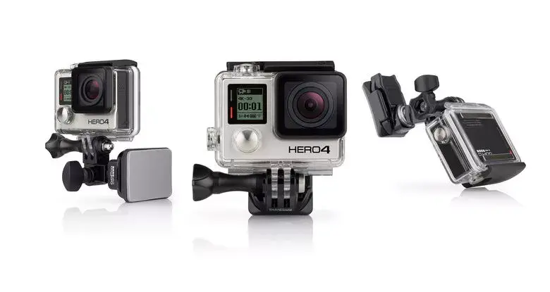 Kameru stiprinājums GoPro Helmet Front + Side Mount Photo 3