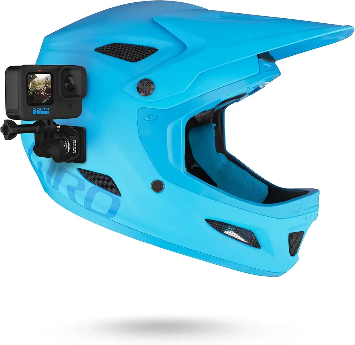Kameru stiprinājums GoPro Helmet Front + Side Mount Photo 4