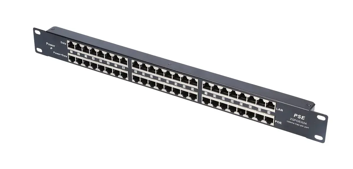 PoE Injector Extralink 24 Port 24x 100Mb/s RJ45 Photo 3