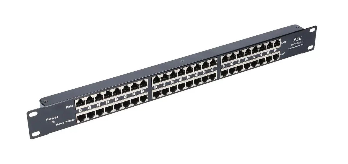 PoE Injector Extralink 24 Port 24x 100Mb/s RJ45 Photo 5