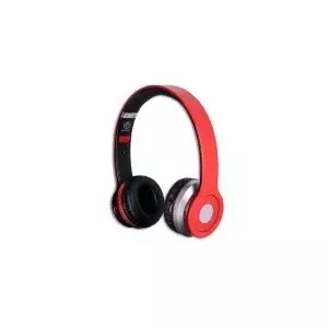 Headphone Rebeltec CRISTAL red