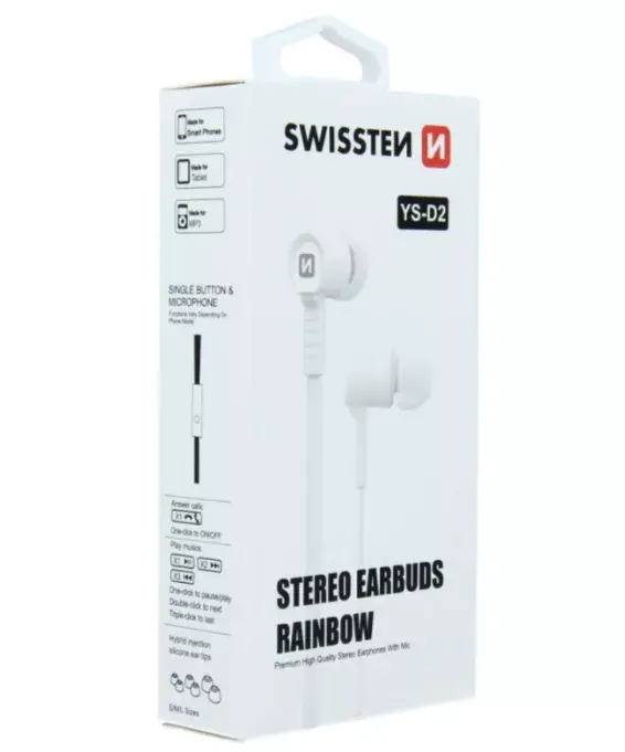 SWISSTEN Rainbow YS-D2 проводная in-ear гарнитура Photo 3