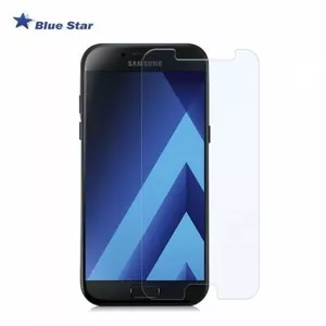 Tempered Glass Screen Protector for Samsung Galaxy A5 (2017) — blue star — 9H Hardness