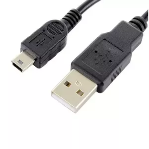 USB kabelis Forever T_0011208 1m USB A Mini-USB A Melns