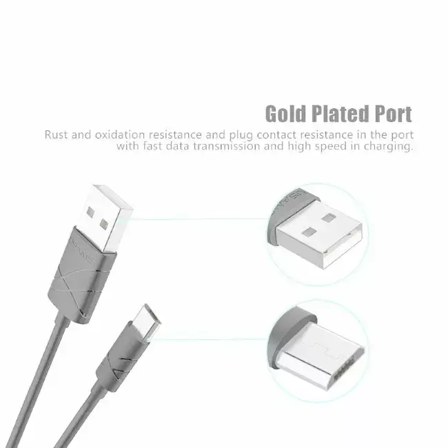 usams Micro USB кабель US-SJ039 1 м 2A Photo 3
