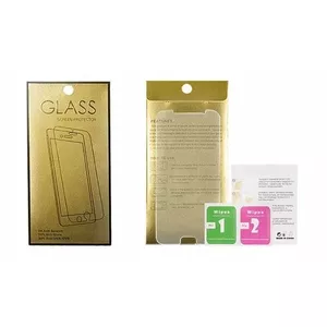 Tempered Glass Gold Aizsargstikls Sony Xperia XA