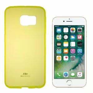 Roar Ultra Back Case 0.3 mm Aizmugurējais Silikona Apvalks Priekš Iphone 6 / 6S Dzeltens