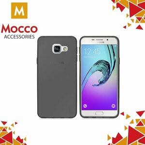 Mocco Ultra Back Case 0.3 mm Aizmugurējais Silikona Apvalks Priekš Samsung G920 Galaxy S6 Caurspīdīgs - Melns