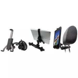 Car tablet holder Rebeltec M60 — adjustable for 7–11 inch tablets, adjustable angle, universal mounting