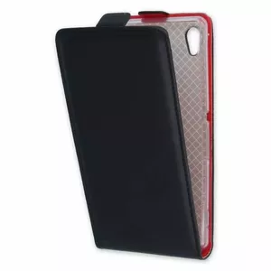 GreenGo Sligo Case Vertical Flip Case For Huawei P8 Black-Red