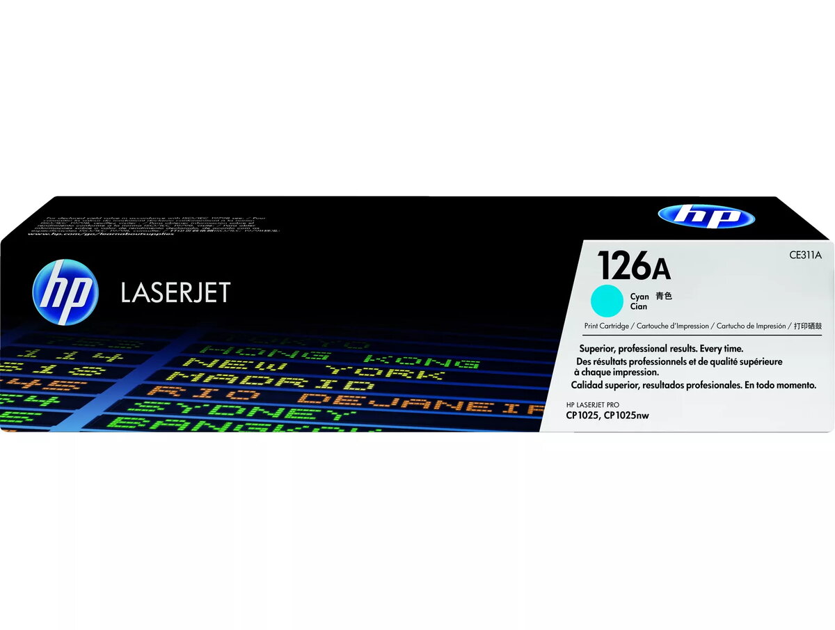 Toneris HP Toner 126A cyan HV