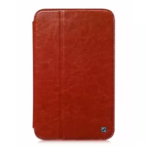 Tablet case HOCO for Samsung Galaxy Tab 3 7.0 T210 — brown crystal folder cover