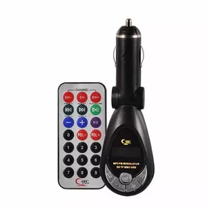 FM-трансмиттер CMP05 с пультoм дистанционного управления, USB-портом и MicroUSB