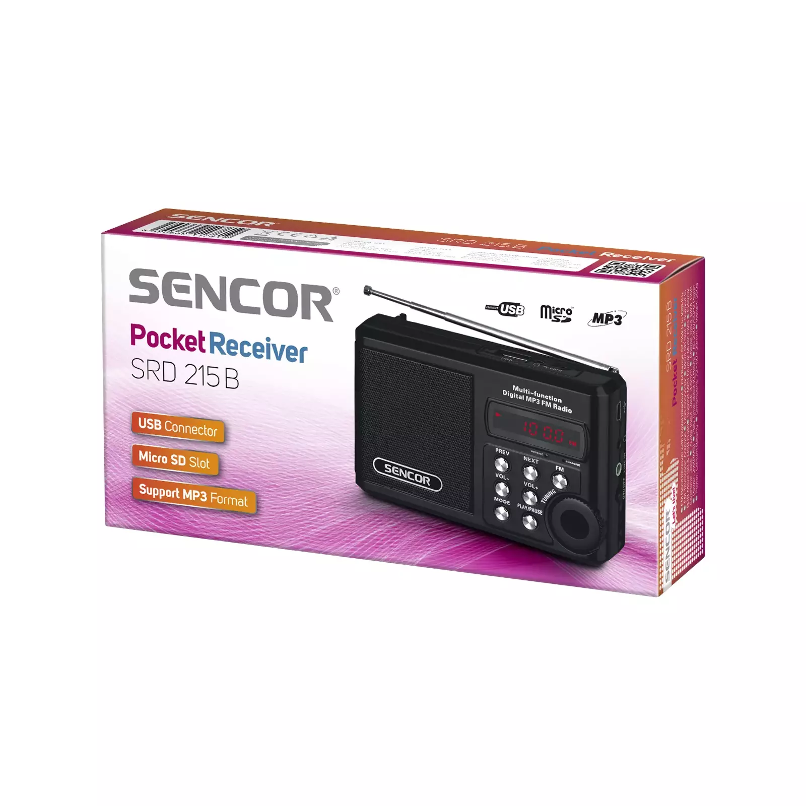 SENCOR SRD 215 B Photo 2