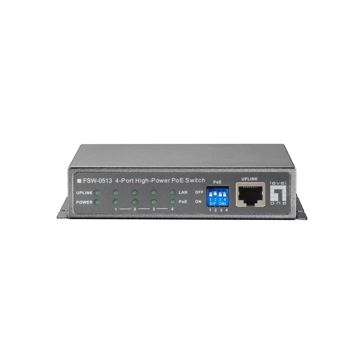 5-портовый Fast Ethernet PoE коммутатор LevelOne FSW-0513 Photo 3