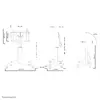 Моторизованная напольная подставка Neomounts PLASMA-M2500TBLACK Photo 8