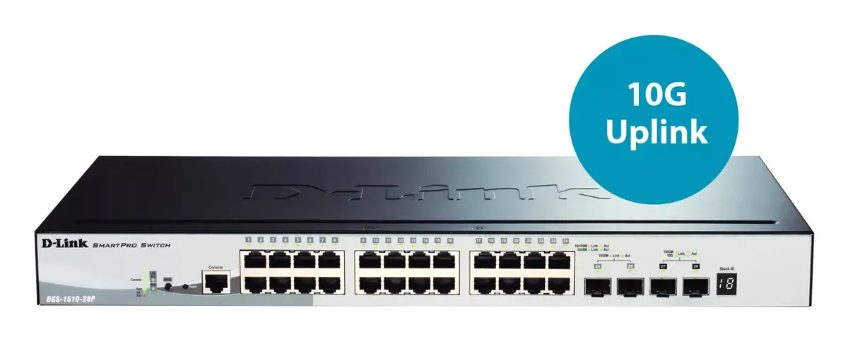 Managed L3 Gigabit Ethernet Switch D-Link DGS-1510-28P Photo 3