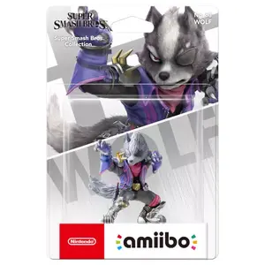 amiibo figure NINTENDO Wolf No.63 — NFC collectible figure, multicolour