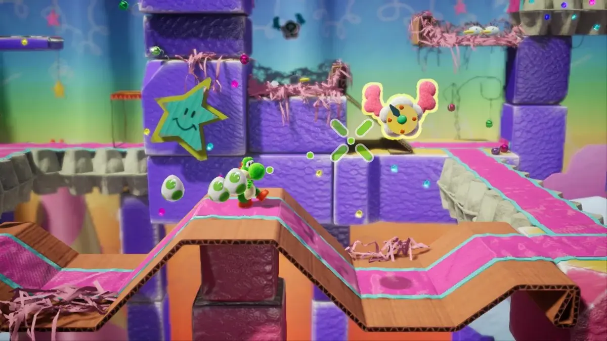 Игра Nintendo Yoshi's Crafted World Switch Photo 2
