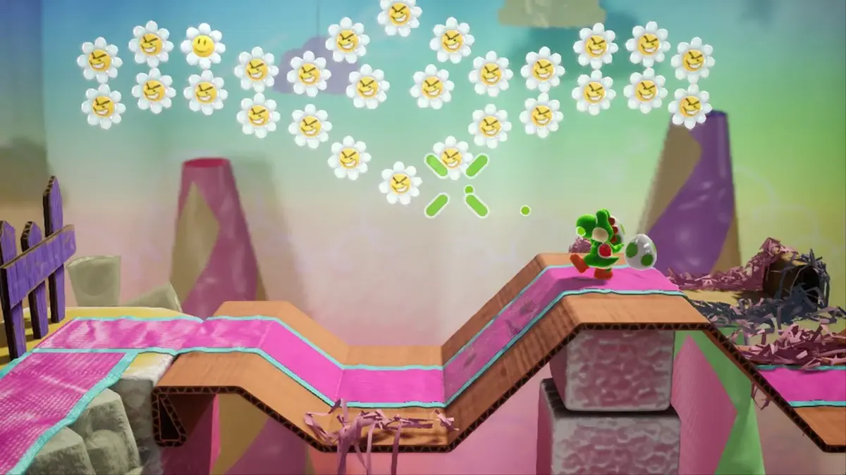 Игра Nintendo Yoshi's Crafted World Switch Photo 3