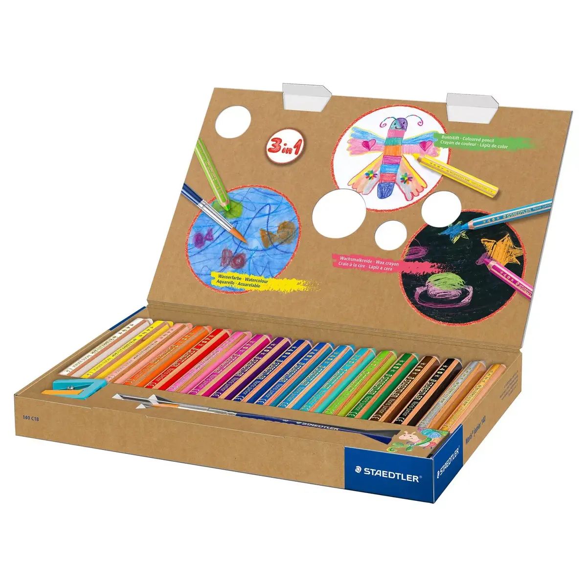 Watercolour pencil Staedtler Noris junior 140 Photo 2