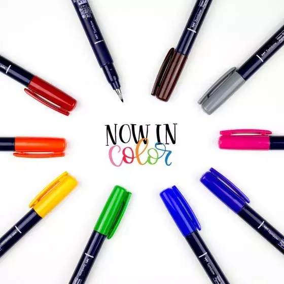 Набор фелт-писцов TOMBOW WS-BH-10P Photo 3