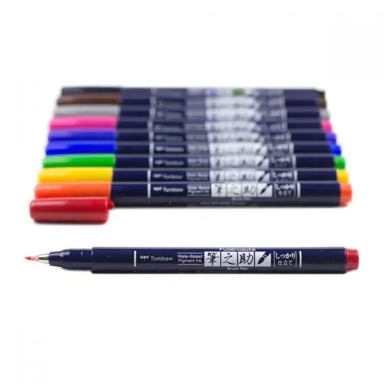 Набор фелт-писцов TOMBOW WS-BH-10P Photo 4