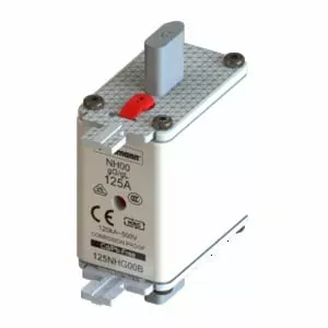 Плавкая вставка EATON NH00 125 A (модель 125NHG00B) для низковольтных держателей NH
