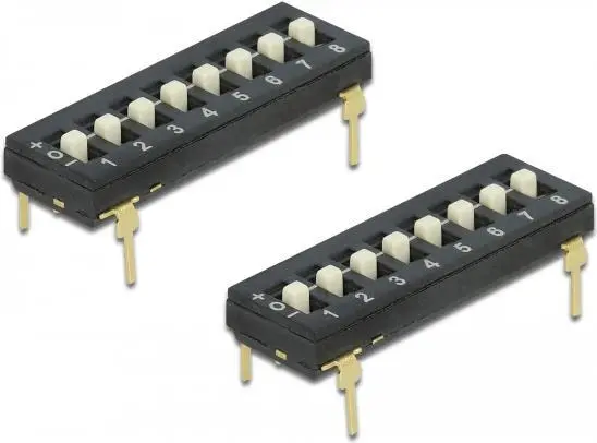 DIP slēdzis DeLOCK 66306 drukātās shēmas