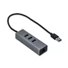 USB hub i-tec Metal USB 3.0 HUB 3 Port + Gigabit Ethernet Adapter Photo 2