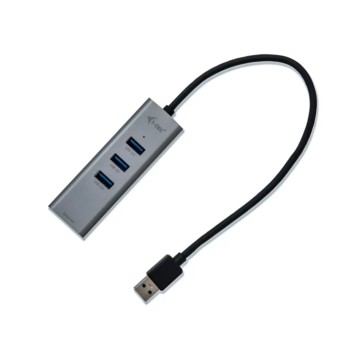 USB hub i-tec Metal USB 3.0 HUB 3 Port + Gigabit Ethernet Adapter Photo 3