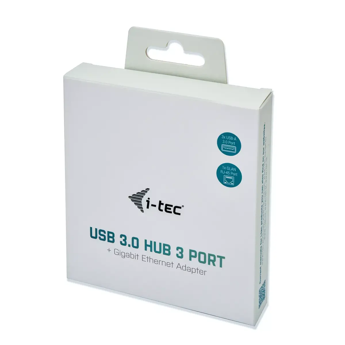 USB hub i-tec Metal USB 3.0 HUB 3 Port + Gigabit Ethernet Adapter Photo 6