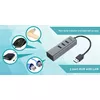 USB hub i-tec Metal USB 3.0 HUB 3 Port + Gigabit Ethernet Adapter Photo 9