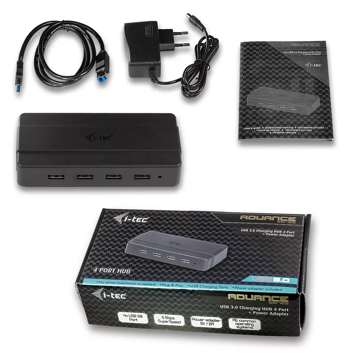 USB uzlādes HUB i-tec U3HUB445 Photo 7
