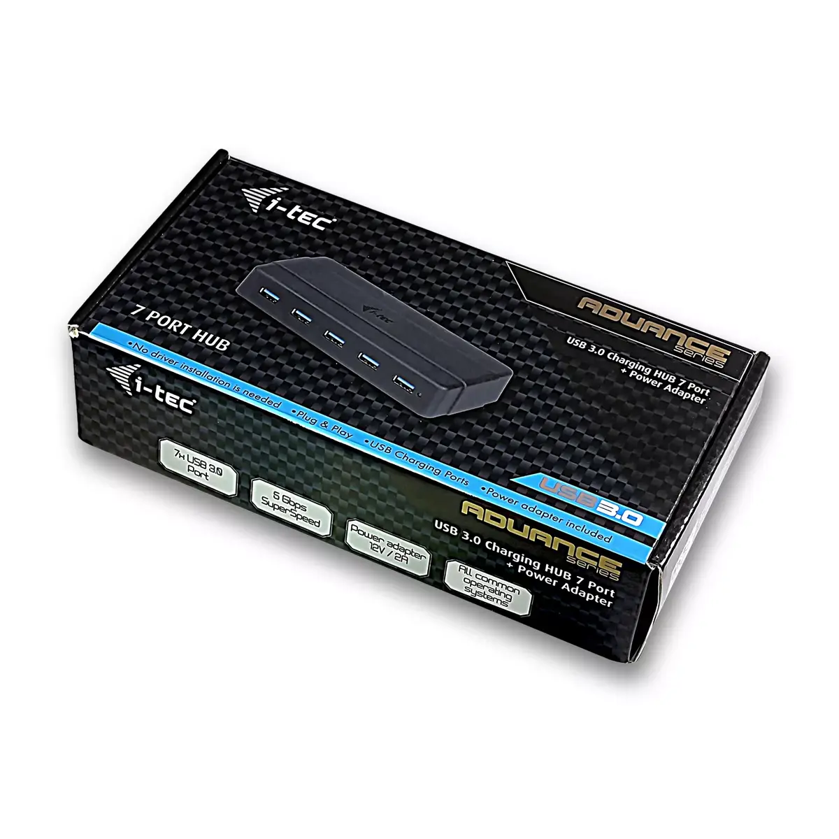 USB хаб i-tec USB 3.0 Charging HUB 7 Port Photo 6