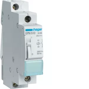 Hager EPN510 impulsu relejs 16A 230V 1NO