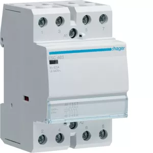 Hager ESC463 modulārais kontaktors 63A 230V AC