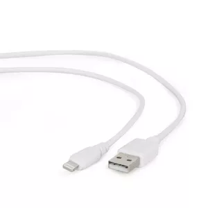 Lightning cable Gembird CC-USB2-AMLM-2M-W — 2 m, Lightning to USB A, USB 2.0, white