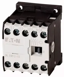 Eaton DILEM12-10-G Contactor, 3-Pole, 24V DC Coil, 12A