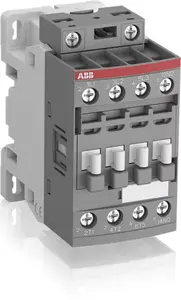 ABB AF16-30-10-13 3-Pole Contactor, 16A, 100-250V AC/DC Control Voltage