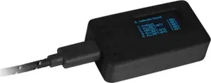 ALLNET 4duino IoT WLAN Display enclosure, printed black, model ALL-ESP32-IoT-Display-G