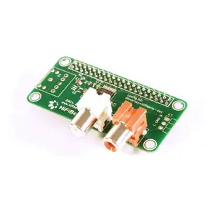 Audio card HiFiBerry Sertronics HB-DACP-ZERO — 24-bit/192kHz DAC, 24-bit audio, green