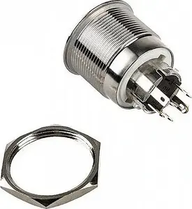 Pretvanda spiedpoga DimasTech 25 mm Silverline Dot RGB PD216