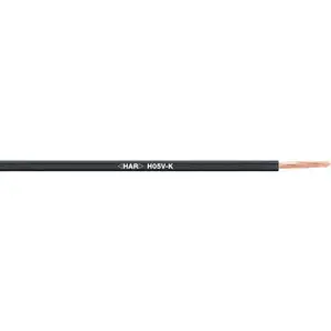 Lapp H05V-K Signal Cable, 100 m, Black, PVC Insulation