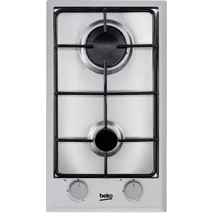 Beko HDCG 32220 SX Built-in Gas Hob, 2 heating zones, mechanical control